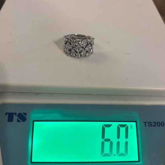 Silpada ‘COSMO’ Cubic Zirconia Sterling Silver Ring NEW R2385 - Picture 16 of 16